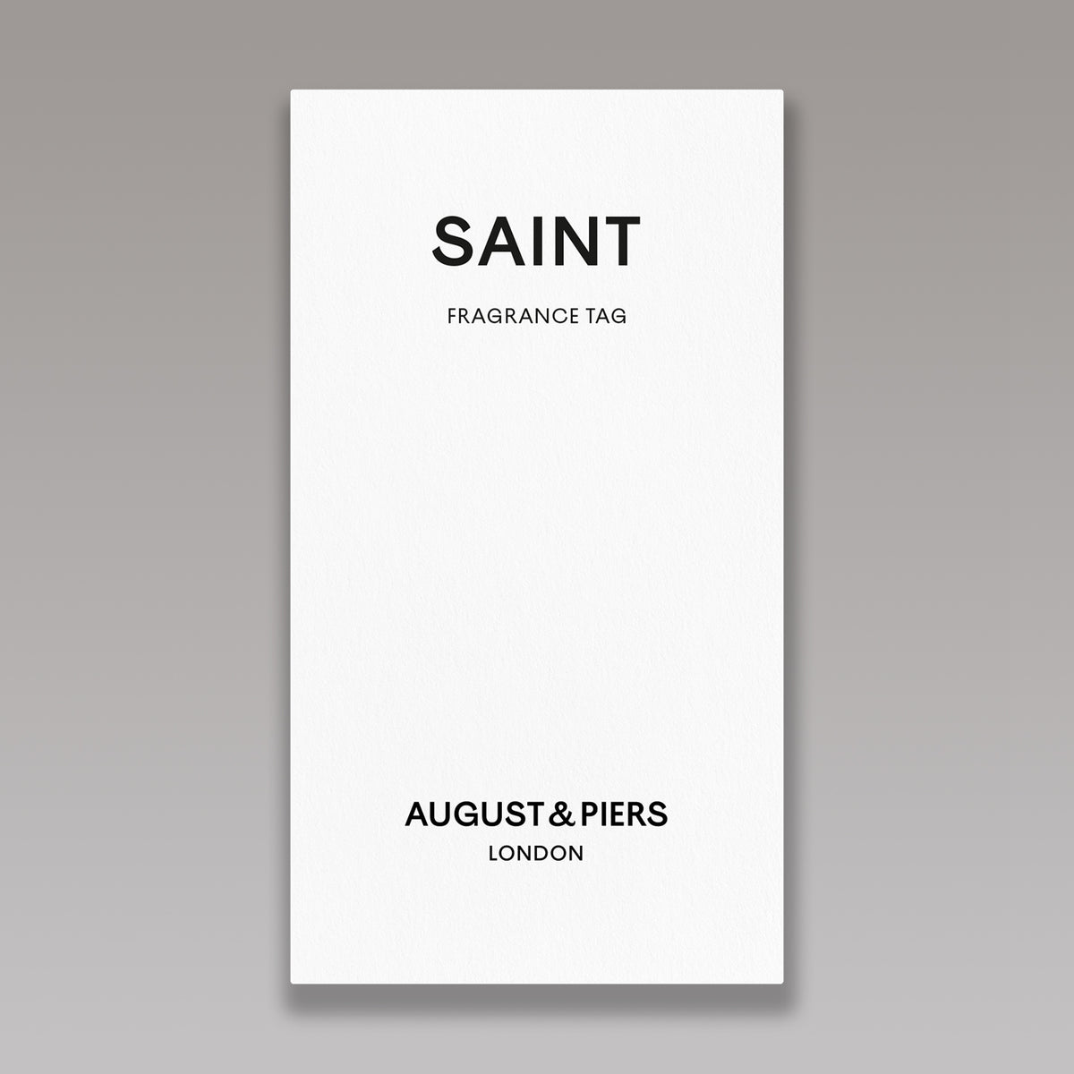 Saint Fragrance Tag
