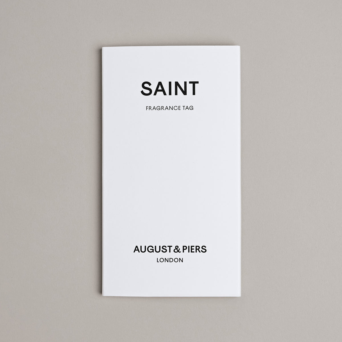 Saint Fragrance Tag
