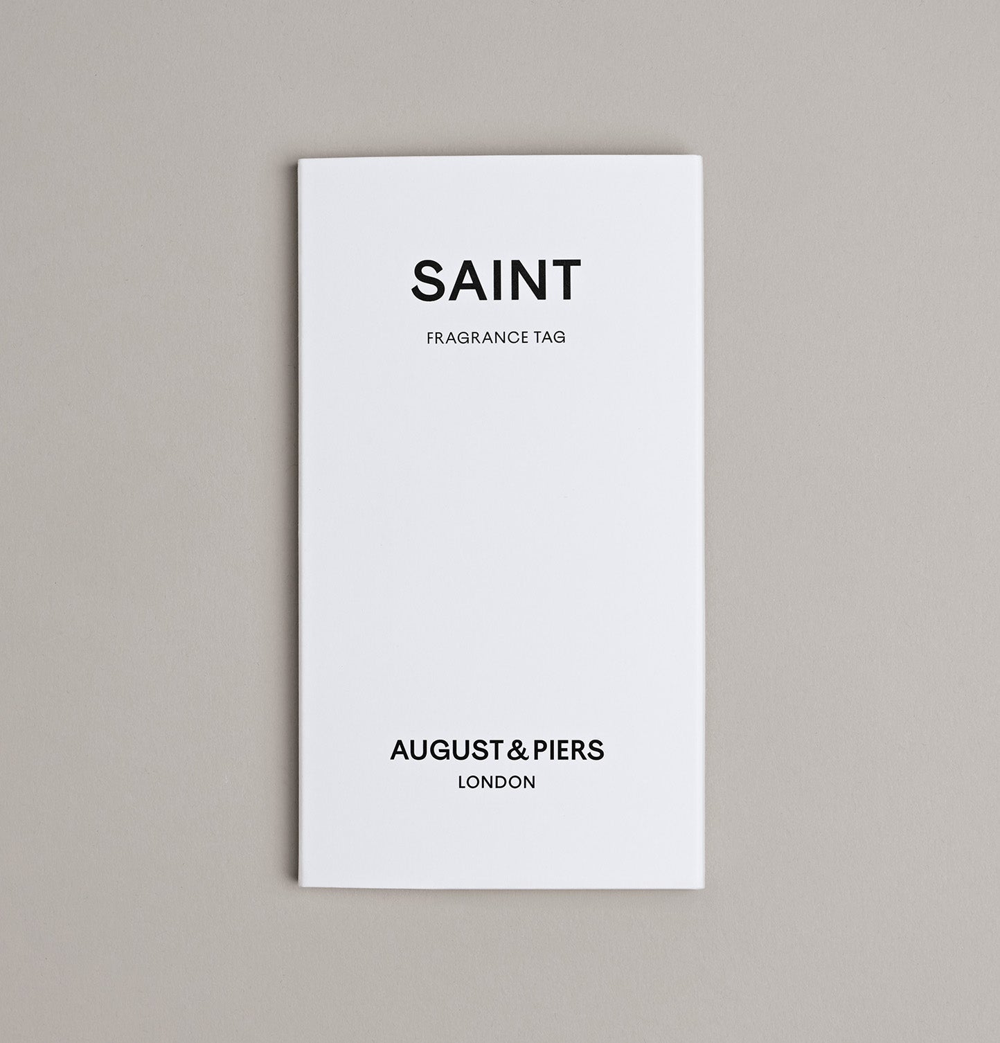 Saint Fragrance Tag