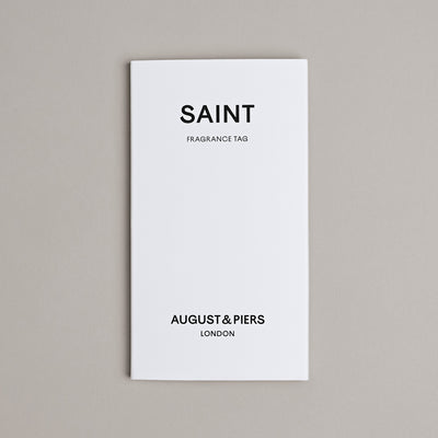 Saint Fragrance Tag